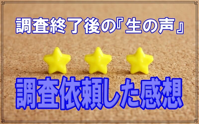 千葉県のラブ探偵事務所へ各種調査を依頼した感想