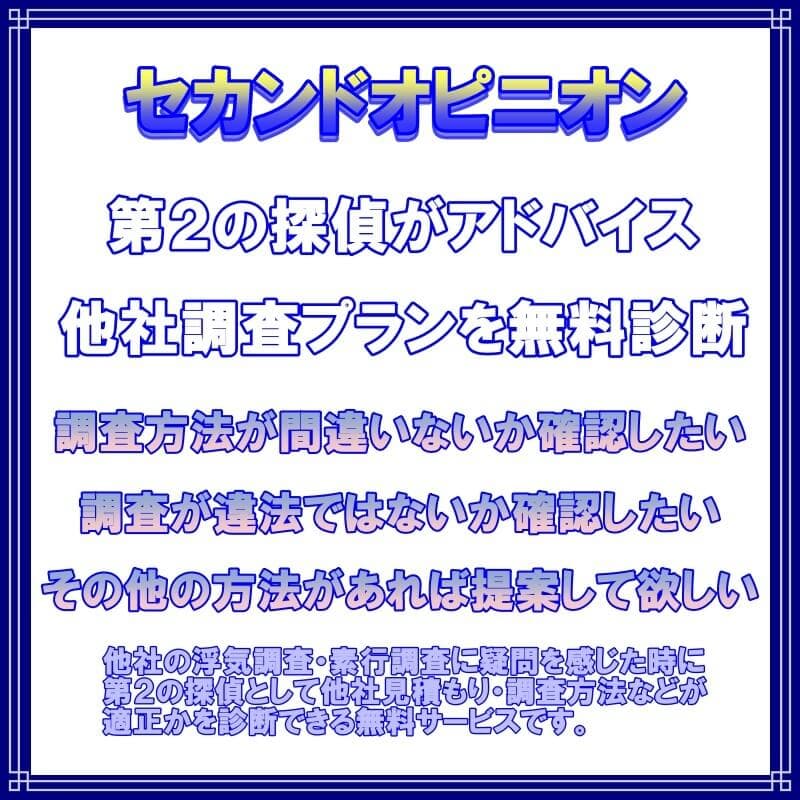 ラブ探偵事務所浮気調査や素行調査セカンドオピニオン