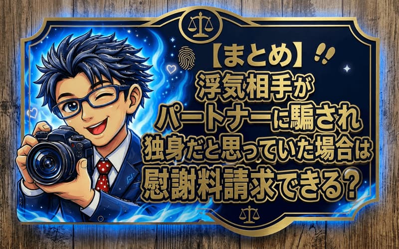 浮気相手が騙されていた場合は慰謝料請求できるかのまとめ