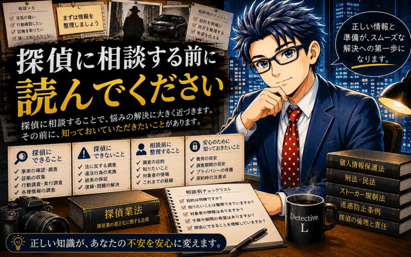 探偵エルのブログは探偵相談の前に読んで欲しいブログ