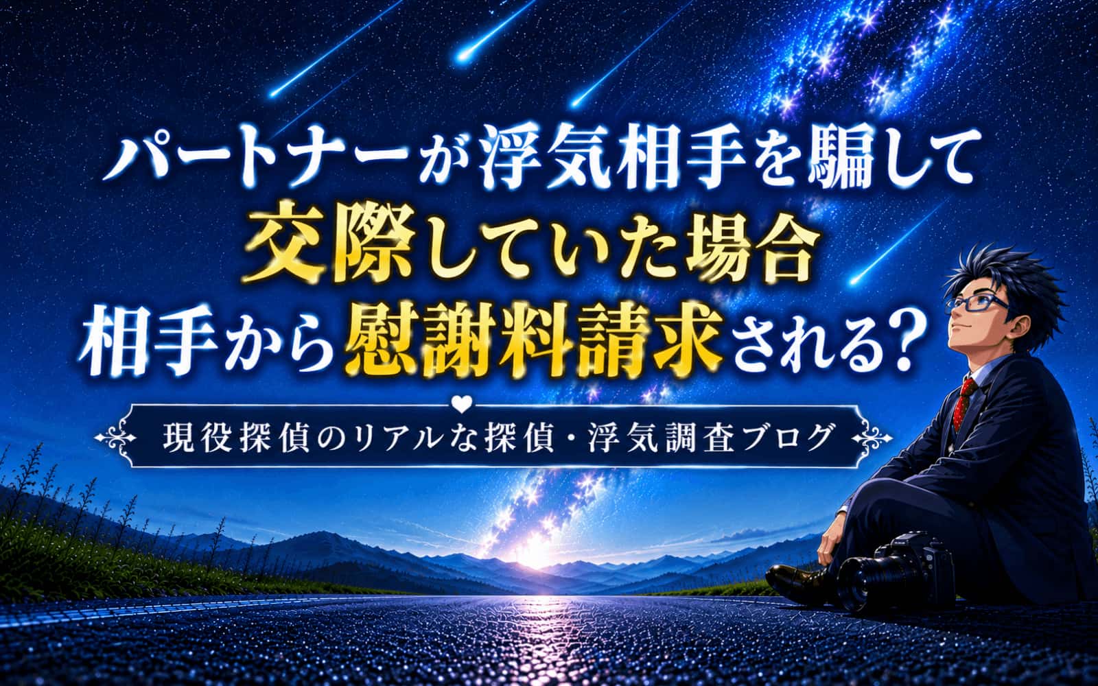 配偶者が騙して交際してた時に慰謝料請求されるかを探偵が解説