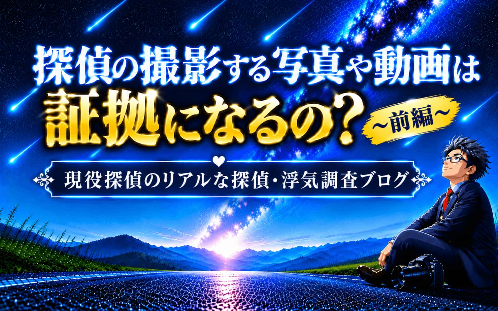 探偵の撮影する写真や動画は証拠になるのか現役探偵が解説